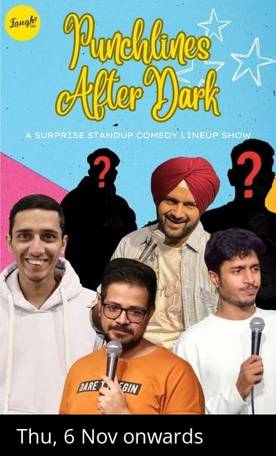 Punchlines After Dark - A Surprise Lineup Show
