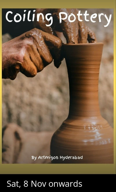 Coiling Pottery (Bare Hand Pottery Workshop)