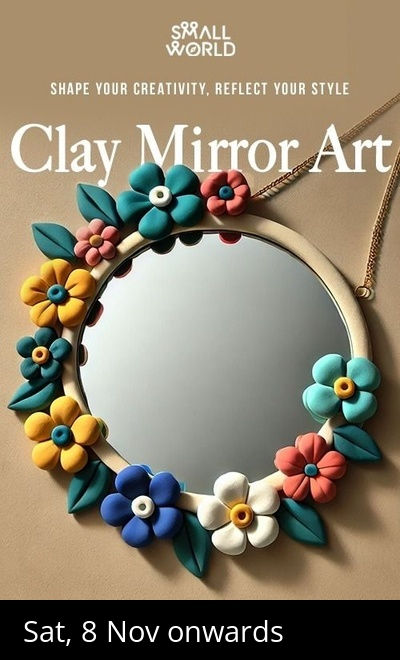 Clay Mirror Art