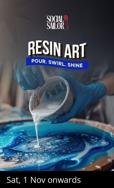 Resin Art Date -  Kolkata