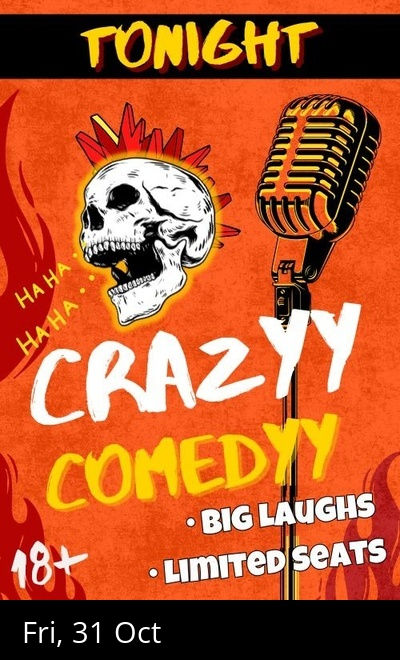 Crazyy Comedyy 18+ Standup