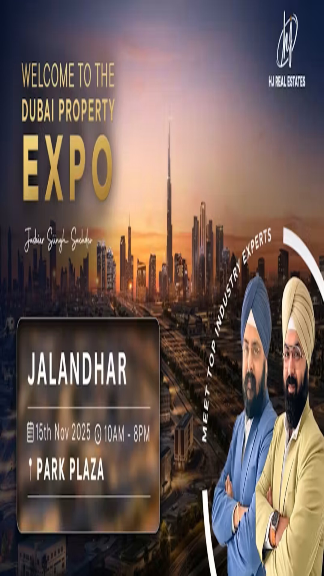 Upcoming Dubai Real Estate Expo in Jalandhar