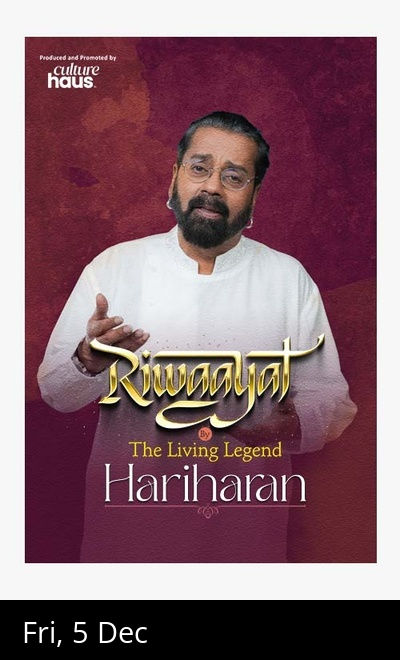 Hariharan Live in Mumbai