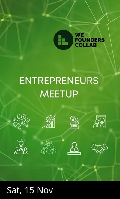 Entrepreneurs Meetup We Founders Collab Chandigarh