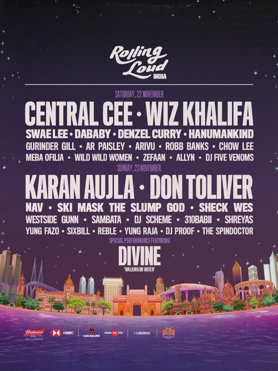 Rolling Loud India | Hip-Hop Festival | Karan Aujla, Central Cee