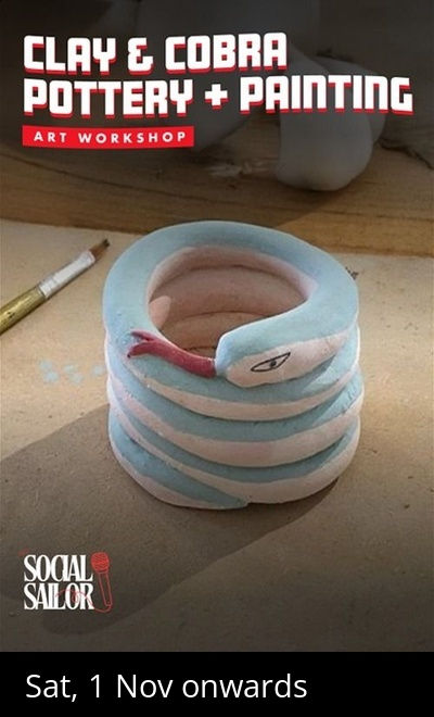 Clay & Cobra Pottery + Painting - Kolkata