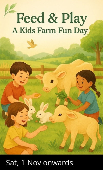 Feed & Play  A Kids Farm Fun Day