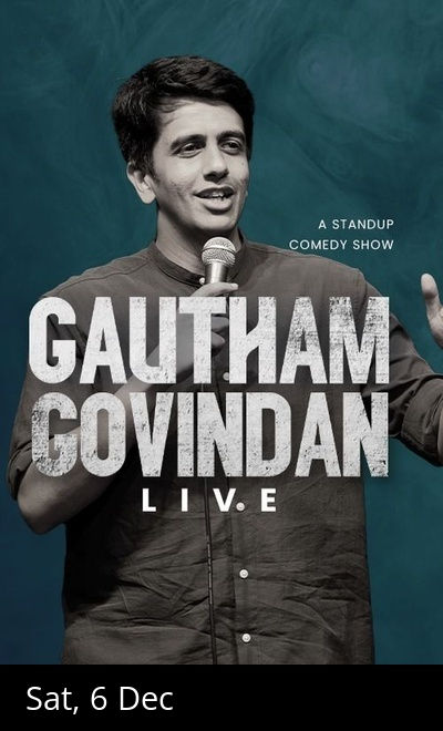 Gautham Govindan Live