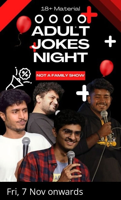 Adult Jokes Night - A Lineup Comedy Show