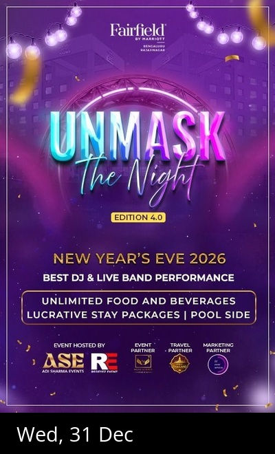Unmask The Night NYE 2026 at Fairfield By Marriott