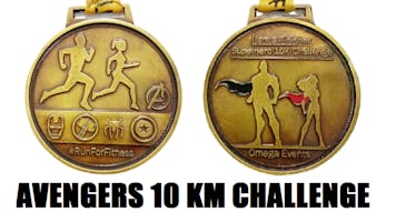 Avengers Virtual Marathon - Get Medal by Courier