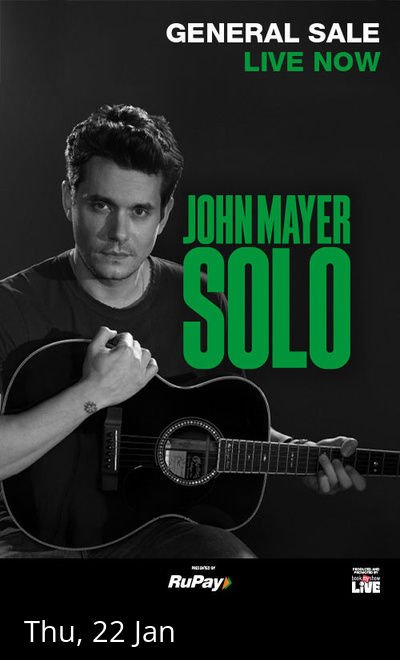 John Mayer Solo - Live In Mumbai, 2026