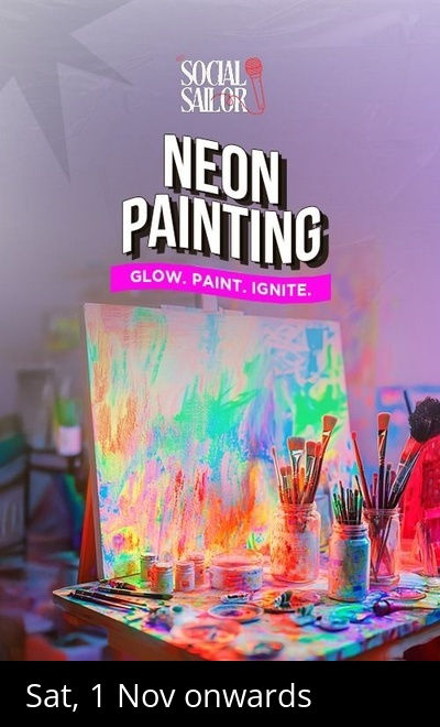 Neon Painting Date - Kolkata
