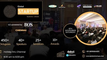 Global Startup Summit Chennai 2025