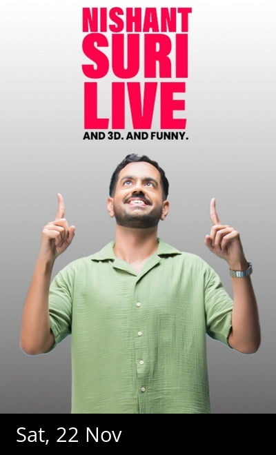 Nishant Suri Live - Stand Up Comedy Solo
