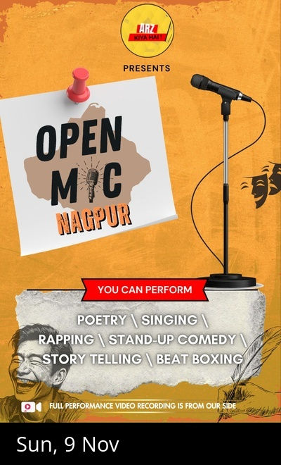 Open Mic Nagpur by ARZ KIYA HAI