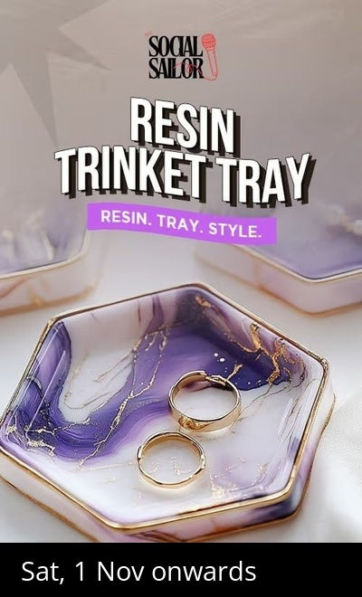 Resin Trinket Tray Date - Kolkata
