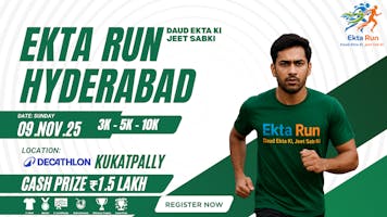 Ekta Run Hyderabad