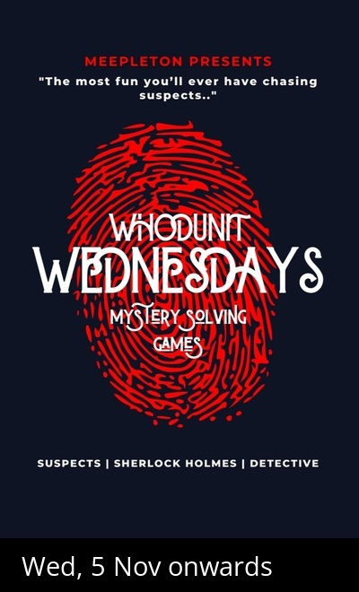 Whodunit Wednesdays : Mystery Solving Games