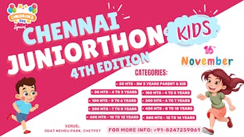 Chennai Juniorthon 4th Edition