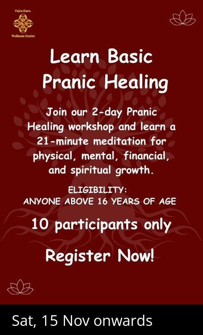 Learn Basic Pranic Healing