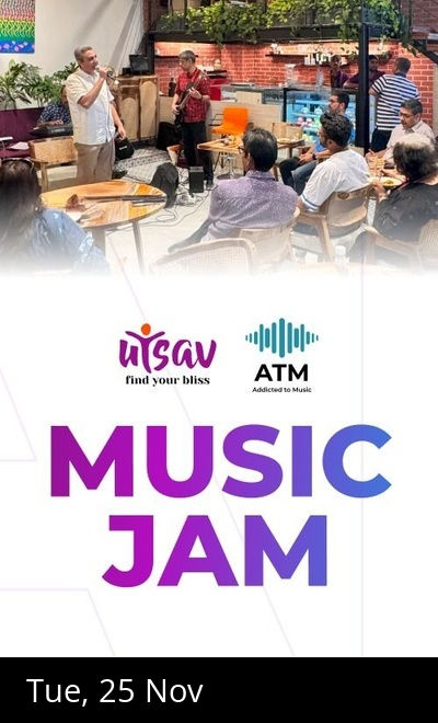 UTSAV Yoga Music Jam Including High Tea