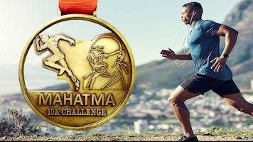 Mahatma 10K Run - Get Medal by Courier