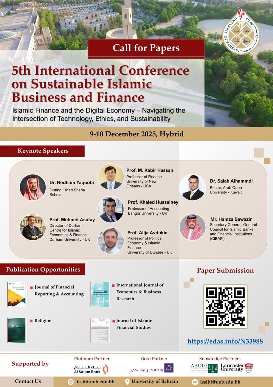 The 5th International Conference on Sustainable Islamic Business & Finance