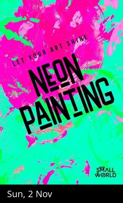 Neon painting