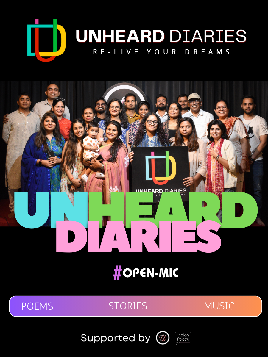 Unheard Diaries : Poetry & Storytelling Open Mic Event